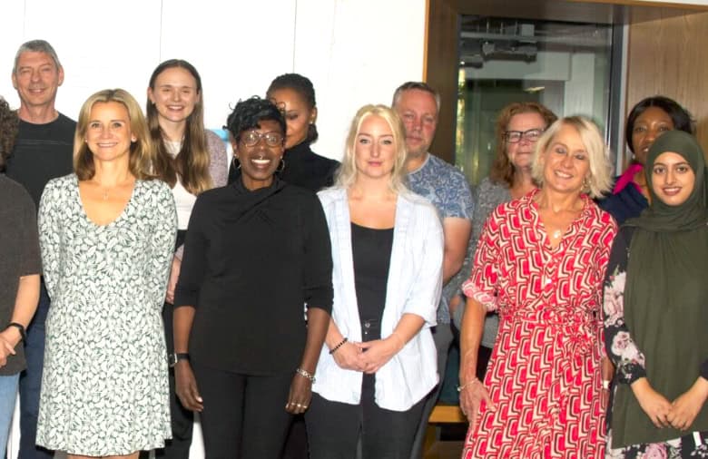 A group of Advocacy Project staff